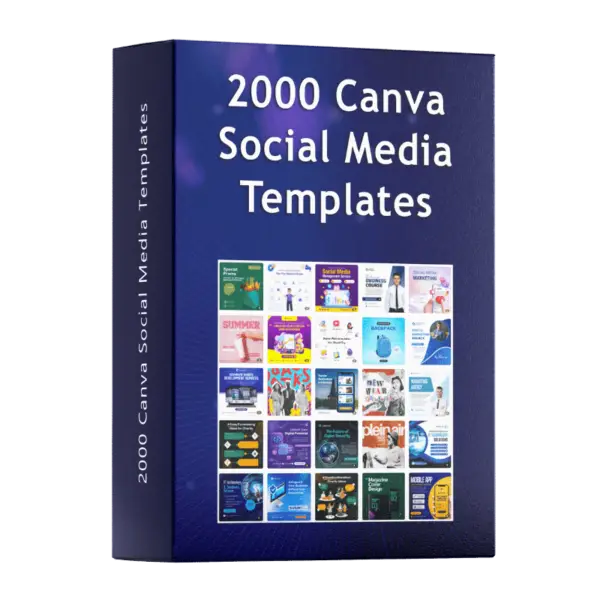 Canva Social Media 2000 Templates