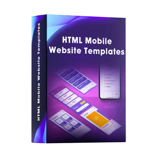 HTML Mobile Website Templates