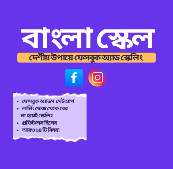 দেশীয় কৌশলে ফেসবুক অ্যাডস শেখা – নিজের ভাষায় সহজভাবে!