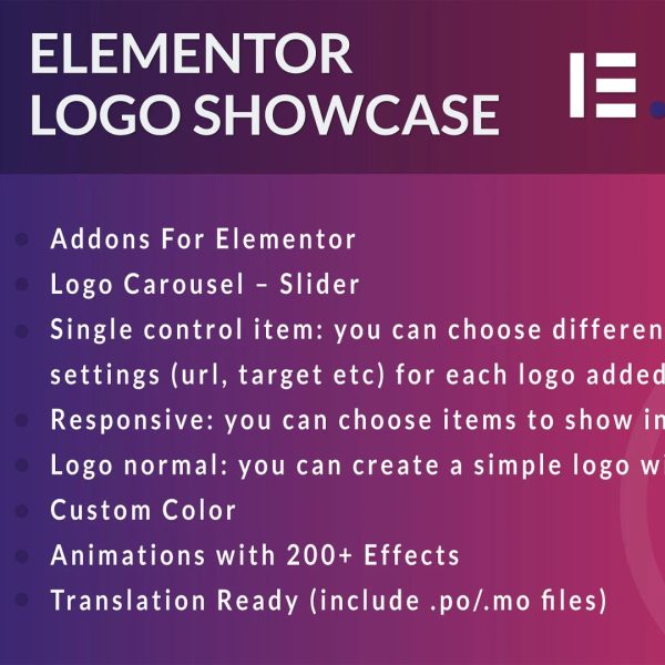 Logo Showcase for Elementor WordPress Plugin